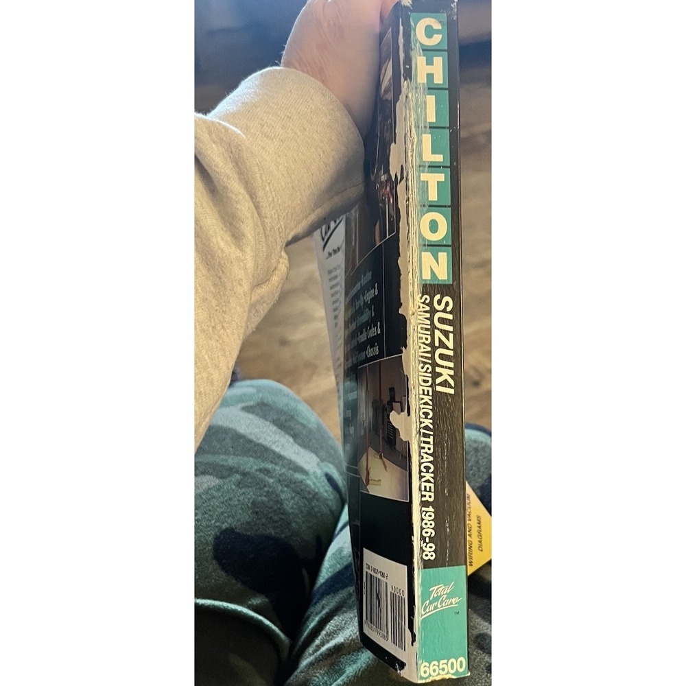 Chilton Suzuki Samurai Sidekick Tracker 1986-98 Repair Manual 66500 - Picture 3 of 5